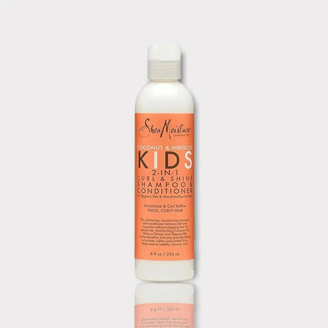 Coconut & Hibiscus Kids 2-In-1 Custard Shampoo & Conditioner - Honesty Sales U.K