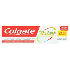 Colgate Total Whole Mouth Health Original Toothpaste 75ml PMP £2.00 (Case of 12) - Honesty Sales U.K