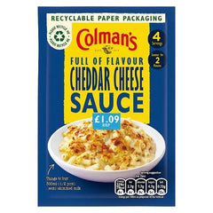 Colman's Sauce Mix Cheddar Cheese 40 g (Case of 10) - Honesty Sales U.K