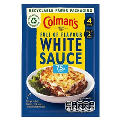 Colman's White Sauce Mix 25 g Enhance Dishes - Honesty Sales U.K