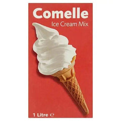 Comelle Ice Cream Mix UHT 1 Litre Allergy Advice- - Honesty Sales U.K