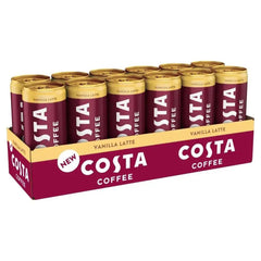 Costa Coffee Vanilla Latte 250ml (Case of 12) - Honesty Sales U.K