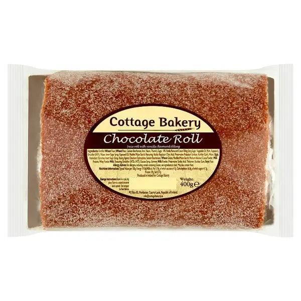 Cottage Bakery Chocolate Roll 400g (Case of 6) - Honesty Sales U.K