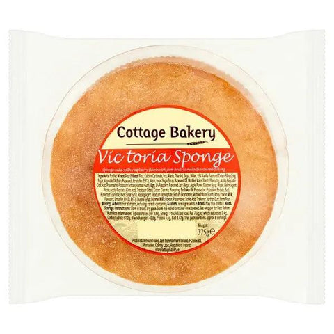 Cottage Bakery Victoria Sponge 375g - Honesty Sales U.K