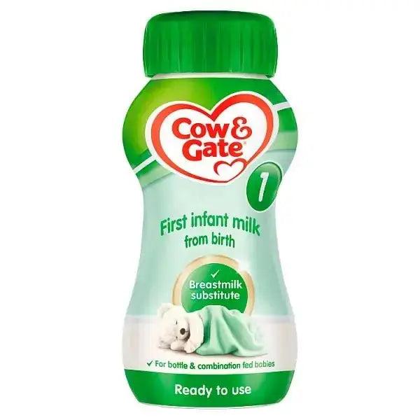 Cow & Gate 1 First Infant Milk from Birth 200ml (Pack Of 12) - Honesty Sales U.K