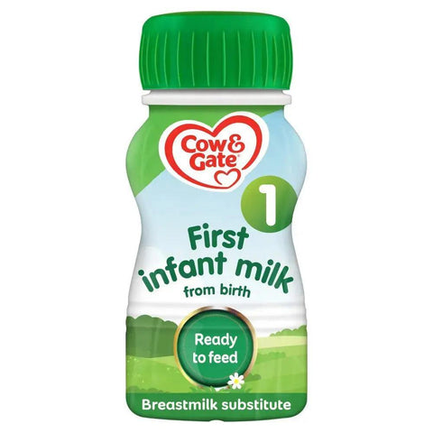 Cow & Gate 1 First Infant Milk from Birth 200ml (Pack Of 12) - Honesty Sales U.K