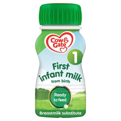 Cow & Gate 1 First Infant Milk from Birth 200ml (Pack Of 12) Cow and Gate