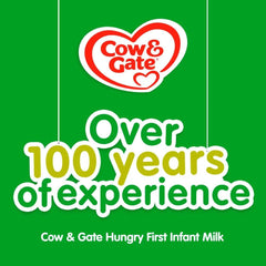 Cow and Gate Hungry First Infant Milk from Birth 800g Cow & Gate