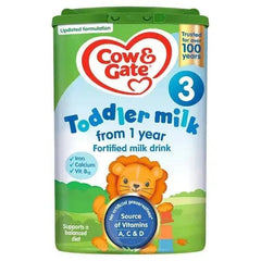 Cow & Gate Toddler Milk 3 Fortified Milk Drink From 1 Year 800g - Honesty Sales U.K
