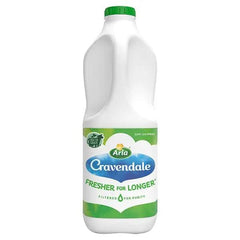 Cravendale Filtered Fresh Semi Skimmed Milk 2L Fresher for Longer - Honesty Sales U.K