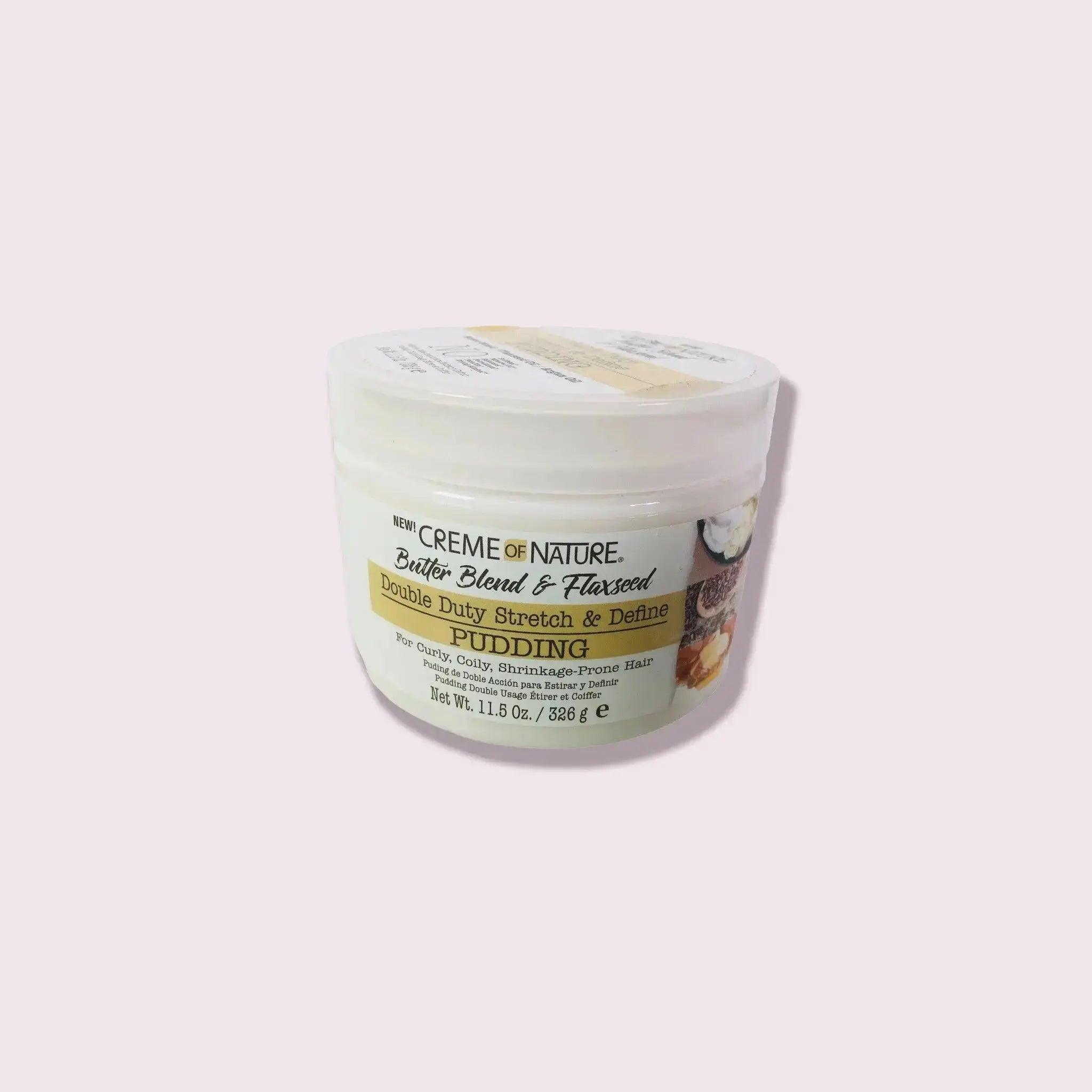 Creme of Nature Butter Blend & flaxseed Pudding 11.5oz - Honesty Sales U.K