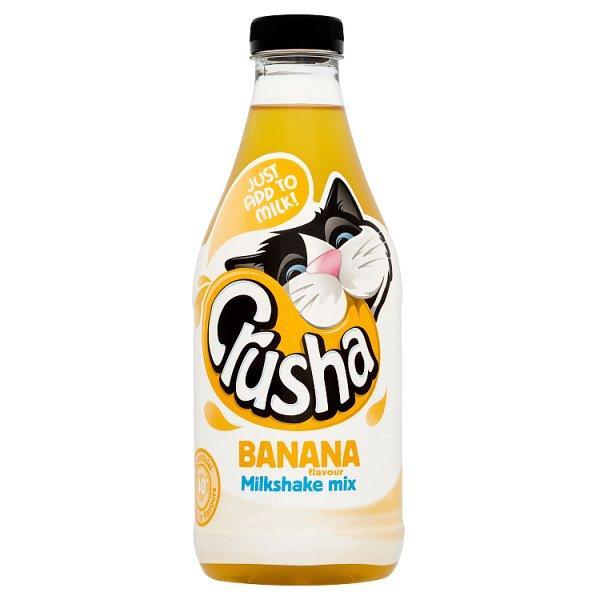 Crusha Milkshake Mix Banana Flavour 1 Litre - Honesty Sales U.K