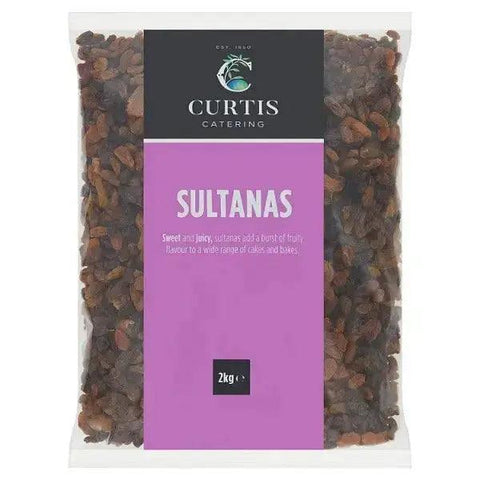 Curtis Catering Sultanas 2kg Vegetarian - Honesty Sales U.K