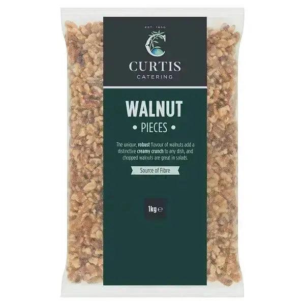Curtis Catering Walnut Pieces 1kg Source of fibre - Honesty Sales U.K