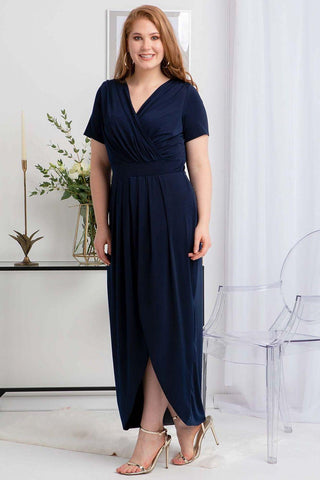 Plus size dress model 191372 Karko