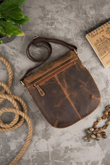 Natural leather bag model 191537 Galanter