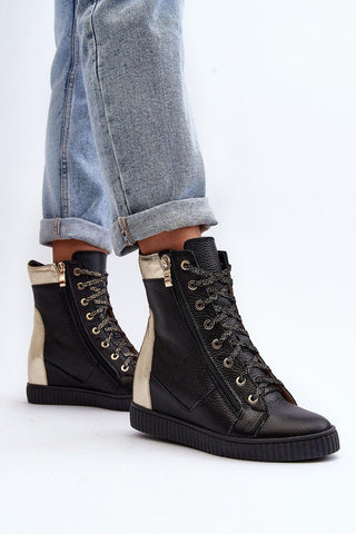 Wedge heel sneakers model 192302 Step in style - Honesty Sales U.K