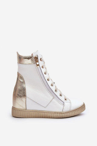 Wedge heel sneakers model 192302 Step in style - Honesty Sales U.K