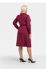 Plus size dress model 193905 Karko