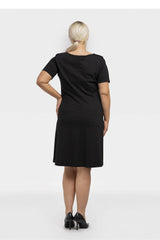 Plus size dress model 195022 Karko