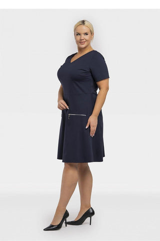 Plus size dress model 195022 Karko - Honesty Sales U.K