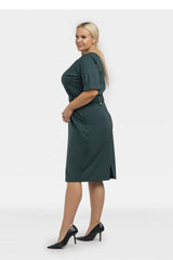 Plus size dress model 195025 Karko