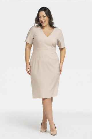 Plus size dress model 196881 Karko