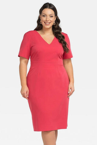 Plus size dress model 196881 Karko