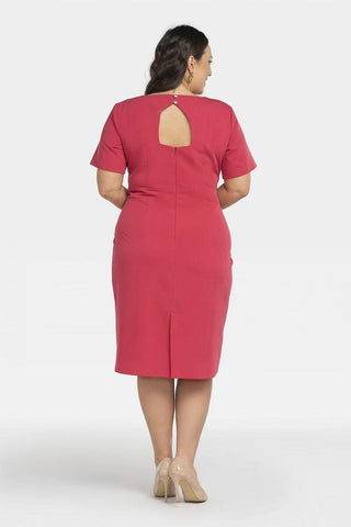 Plus size dress model 196881 Karko