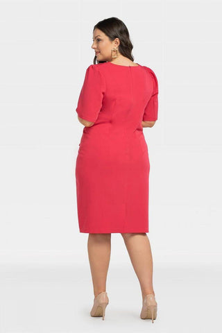 Plus size dress model 196891 Karko