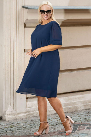 Plus size dress model 198153 Karko