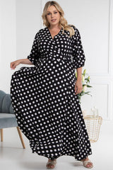 Plus size dress model 183391 Karko