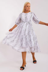 Plus size dress model 182293 Lakerta