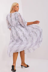 Plus size dress model 182293 Lakerta