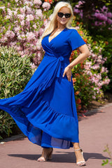 Plus size dress model 183280 Karko