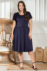 Plus size dress model 183288 Karko