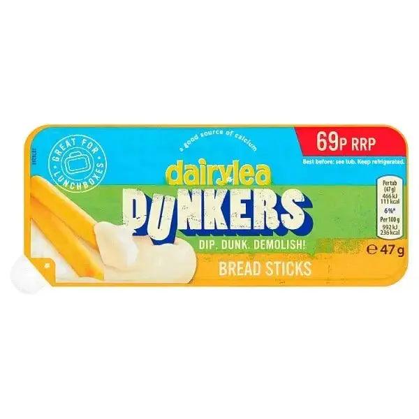 Dairylea Dunkers Breadsticks Cheese Snack 69p 43g (Case of 15) - Honesty Sales U.K