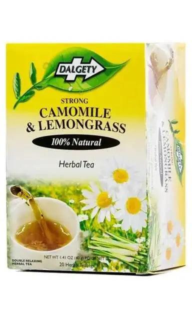 Dalgety Camomile & Lemongrass Tea, 40g - Honesty Sales U.K