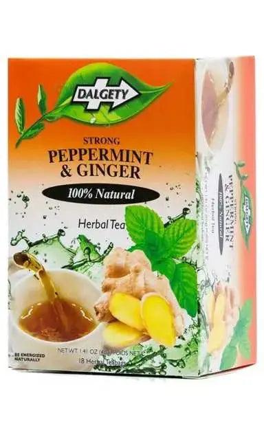 Dalgety Peppermint & Ginger Tea, 40g - Honesty Sales U.K