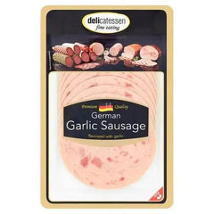 Delicatessen Fine Eating Garlic Sausage Flavoured with Garlic 90g - Honesty Sales U.K