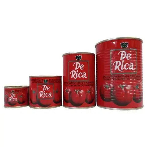 Derica Tomatoe Puree concentrated tomato paste - Honesty Sales U.K