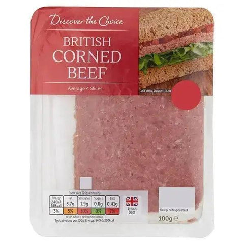 Discover the Choice British Corned Beef 100g - Honesty Sales U.K