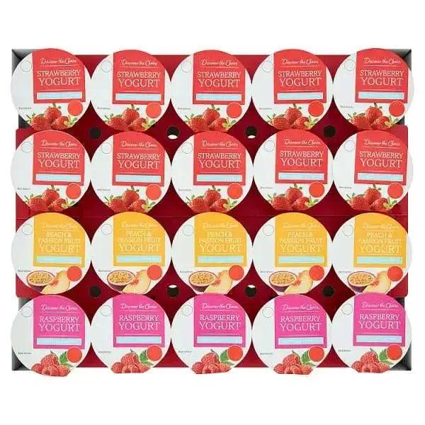 Discover the Choice Fat Free Yogurt Mixed Case 20 x 150g (Case of 20) - Honesty Sales U.K