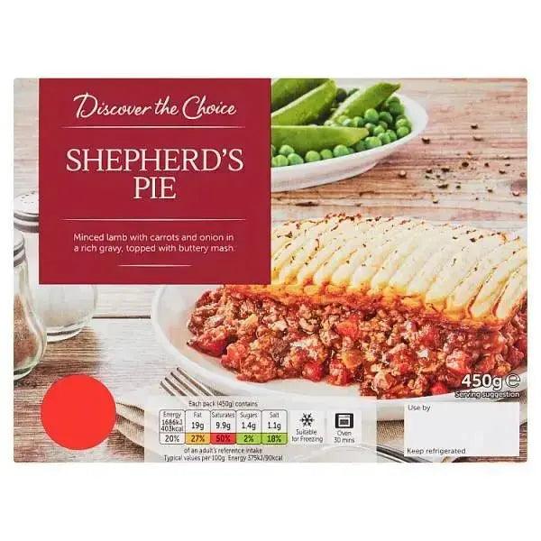 Discover the Choice Shepherd's Pie 450g - Honesty Sales U.K