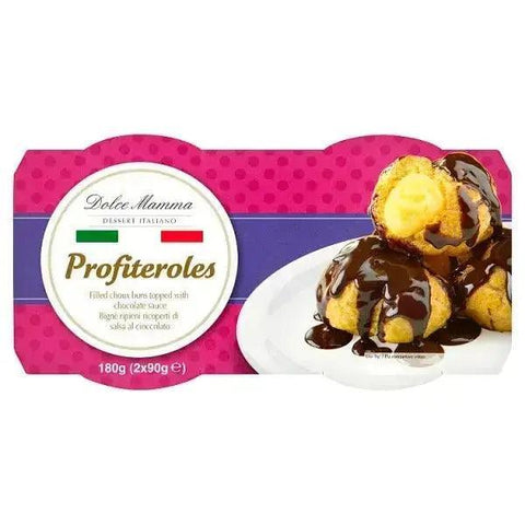 Dolce Mamma Profiteroles 2 x 90g (180g) - Honesty Sales U.K