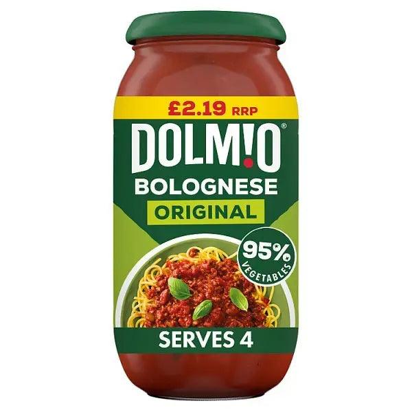 Dolmio Sauce for Bolognese Original 500g (Case of 6) - Honesty Sales U.K