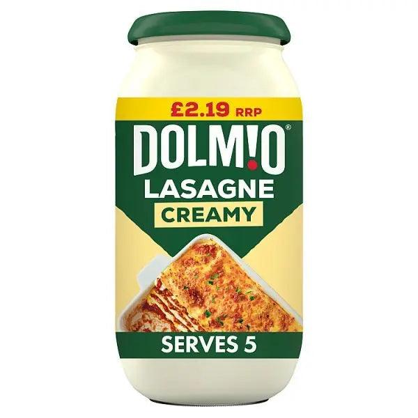 Dolmio Sauce for Lasagne Creamy 470g (Case of 6) - Honesty Sales U.K