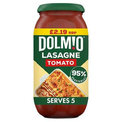 Dolmio Sauce for Lasagne Tomato 500g (Case of 6) - Honesty Sales U.K