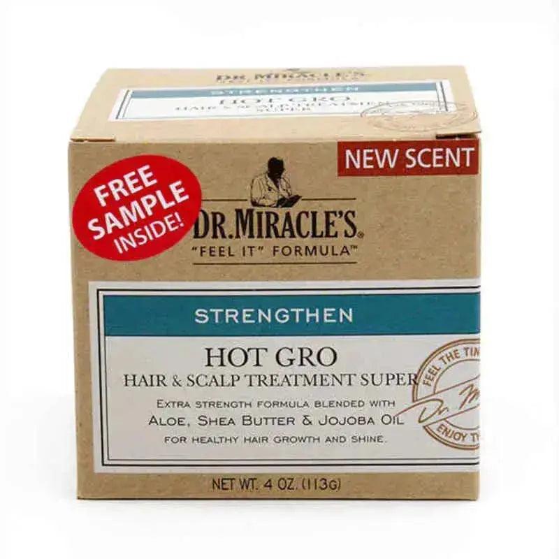 Strengthening Hair Treatment Dr. Miracle  Hot Gro Super Rejuvenating Treatment Shine (113 g) - Honesty Sales U.K