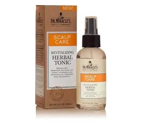 Dr. Miracle's Scalp Care Revitalizing Herbal Tonic 4 oz - Honesty Sales U.K